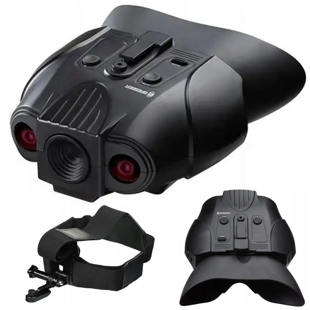 

Цифровой прибор бинокль ночного видения с креплением на голову Bresser Nightvision binocular nv1