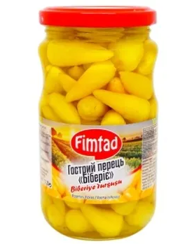 

Перец острый консервированный Fimtad Biberiye 340 г