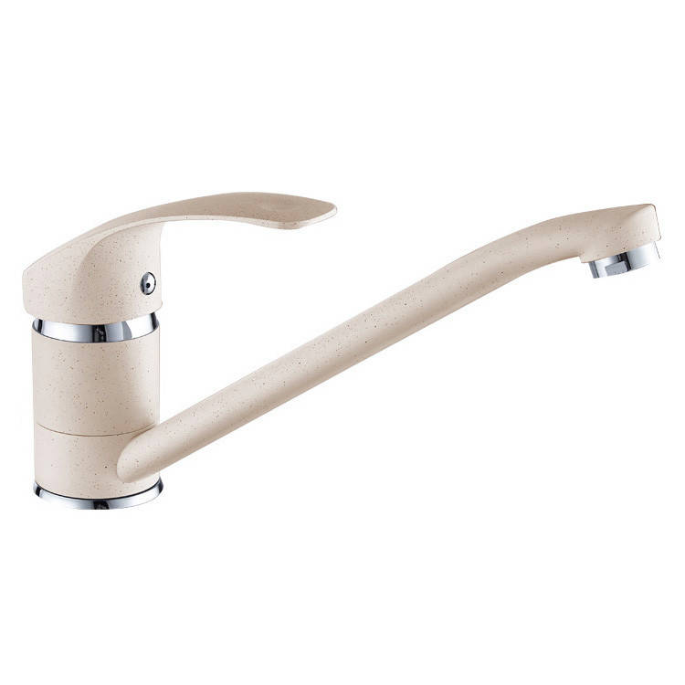 

Смеситель для кухни BARON однорычажный, излив 210 мм, бежевый песок