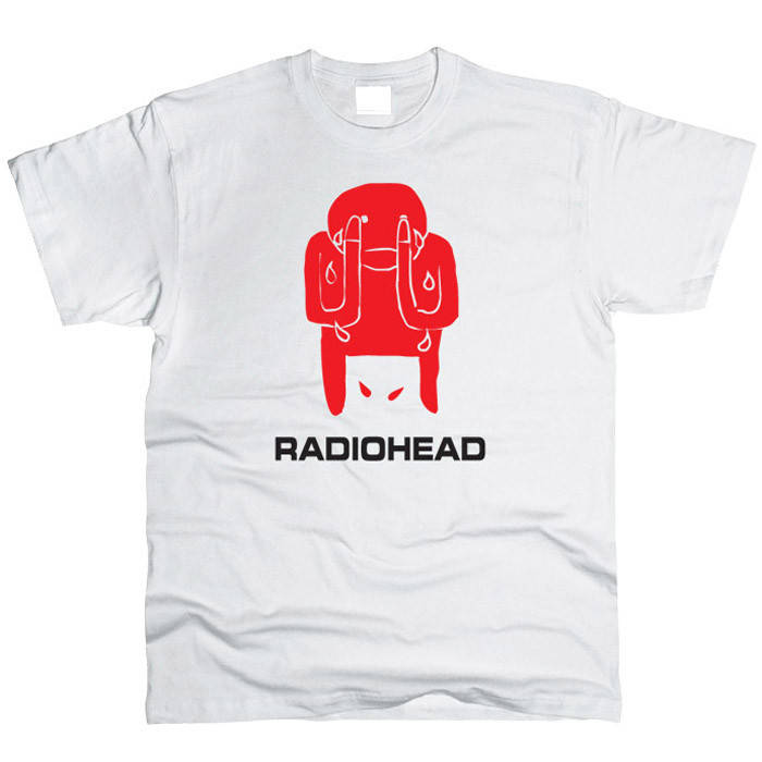 

Radiohead 02 Футболка мужская M, Белый