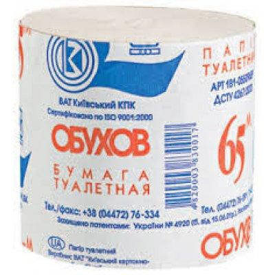 

Бумага туалетная "Обухов" 65 м, Серый