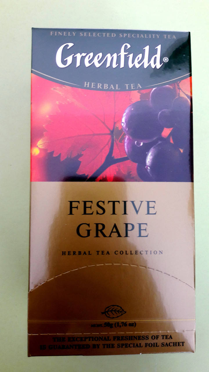 

Чай Greenfield Festive Grape 25 пакетиков травяной