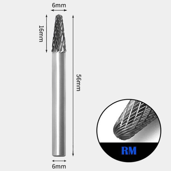 

Борфреза Форма L (коническая с закругленным концом)