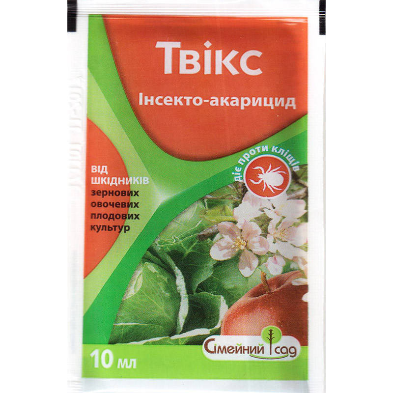 

Инсекто-акарацид Твикс ТОВ "ВАССМА" 10 мл