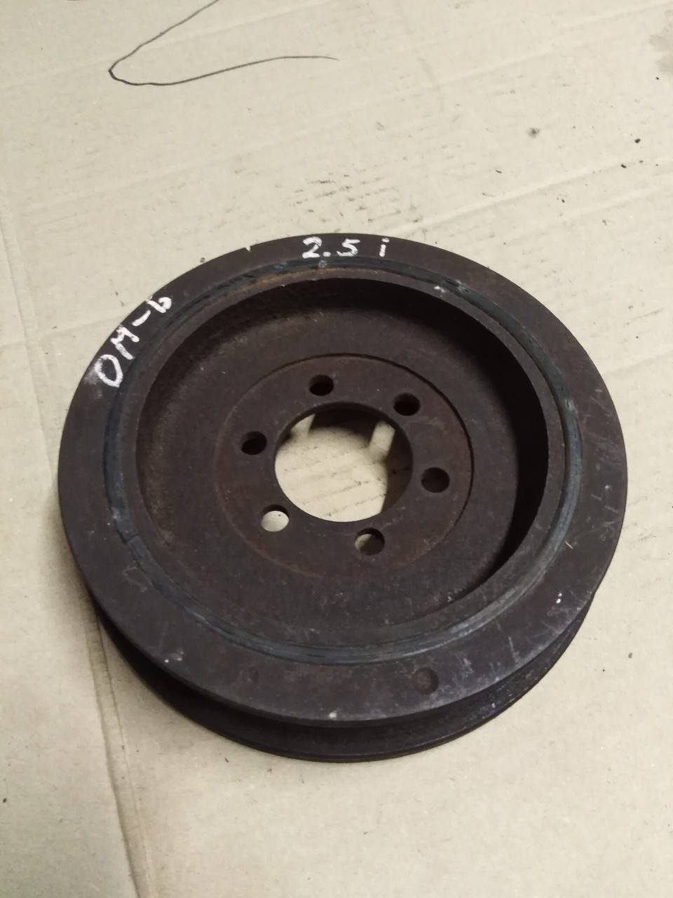 

Шкив коленвала Opel Vectra B, Omega B, Опель Вектра Б, Омега Б 2,5 V6, X25XE. 90469392.