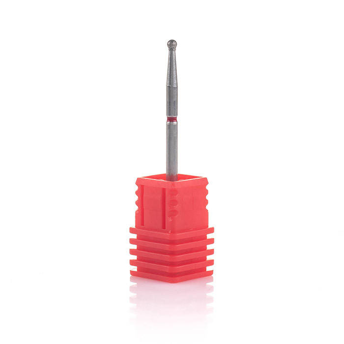 

Фреза алмазная Nail Drill для обработки кутикулы "Шарик" - 001 018R диаметр 1.8 мм (красная насечка)