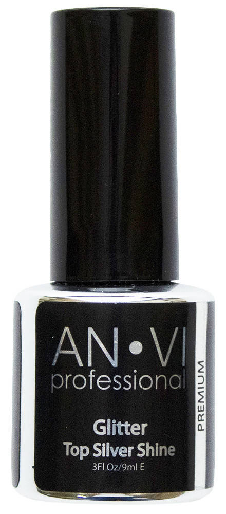 

Закріплювач ANVI Glitter Top Shine Silver 9 мл
