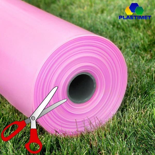 

Пленка тепличная стабилизирована, 6-сезонная, 150 мкм, 6м ширина, НАОТРЕЗ, метраж, Розовый