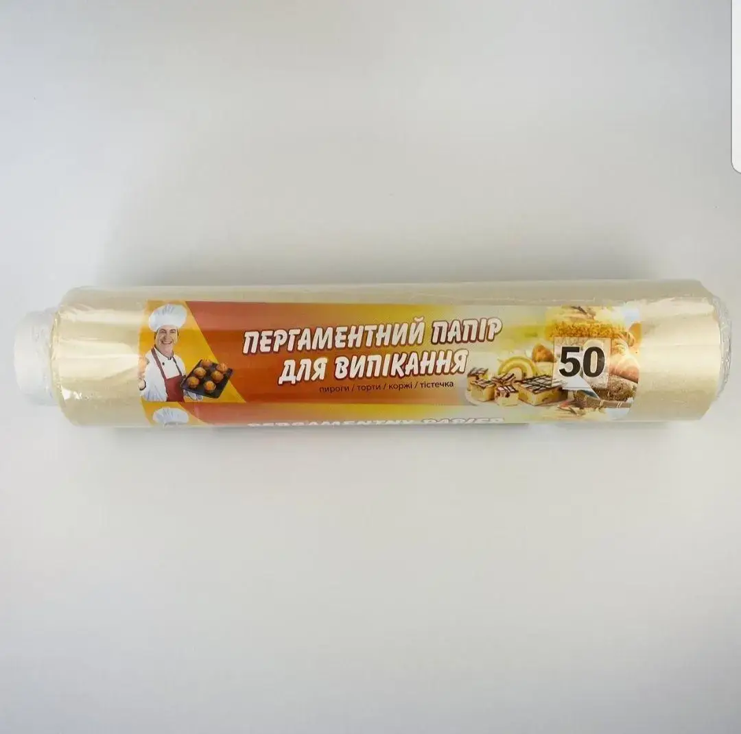 

Пергаментний папір широкий 380мм 50 м, Белый