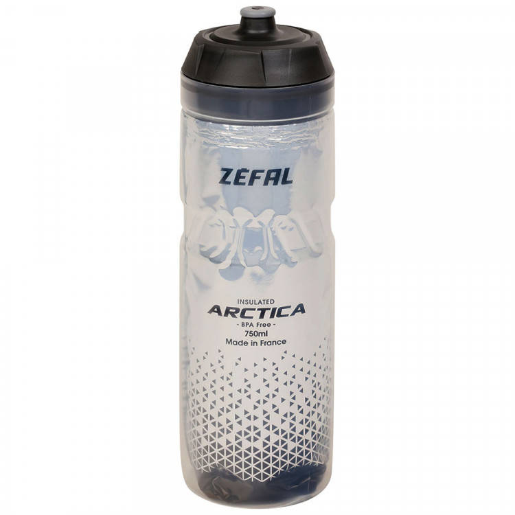 

Велофляга термо - Zefal Arctica New 2022 750 мл. Серебристо-черный