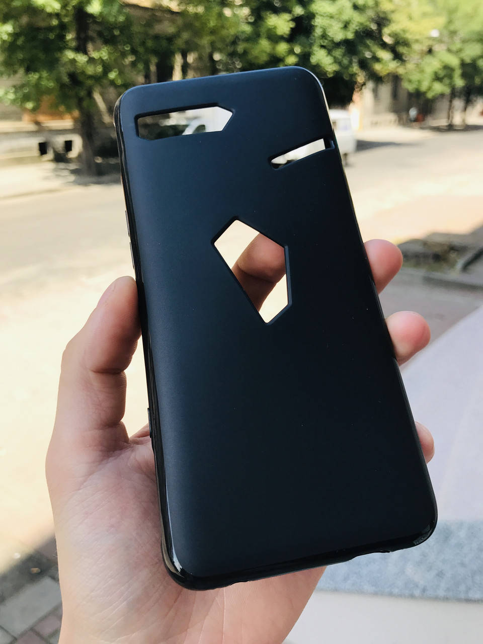 

Чохол силікон ASUS ROG Phone 2 ZS660KL, Черный