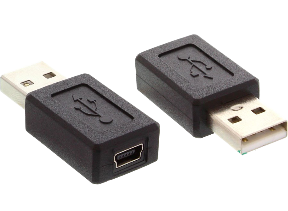 

Адаптер Переходник USB2.0 (папа) на Mini USB (мама)