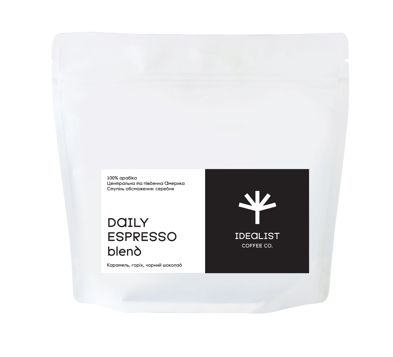 

Кофе в зернах IDEALIST COFFEE CO DAILY ESPRESSO BLEND 250 г