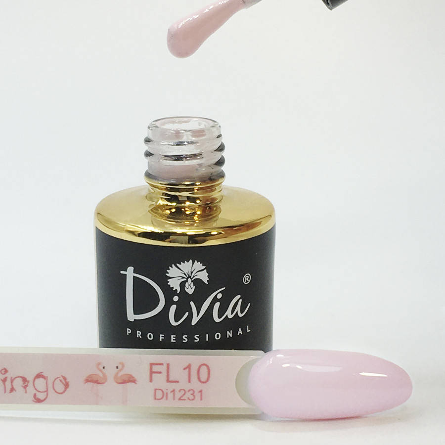 

Divia Гель-лак для ногтей Flamingo №FL10