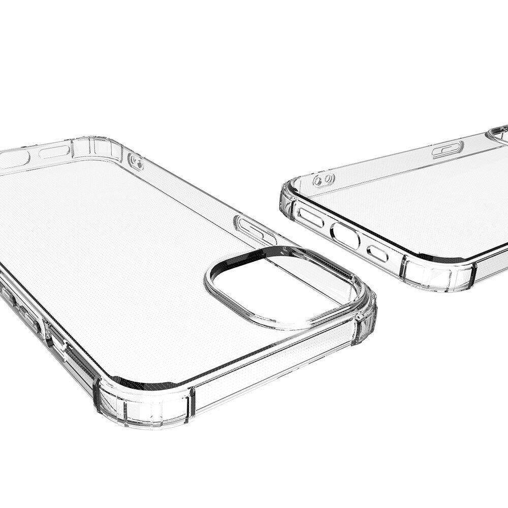 

Силиконовый прозрачный чехол для iPhone 12 Pro Max усиленные углы
