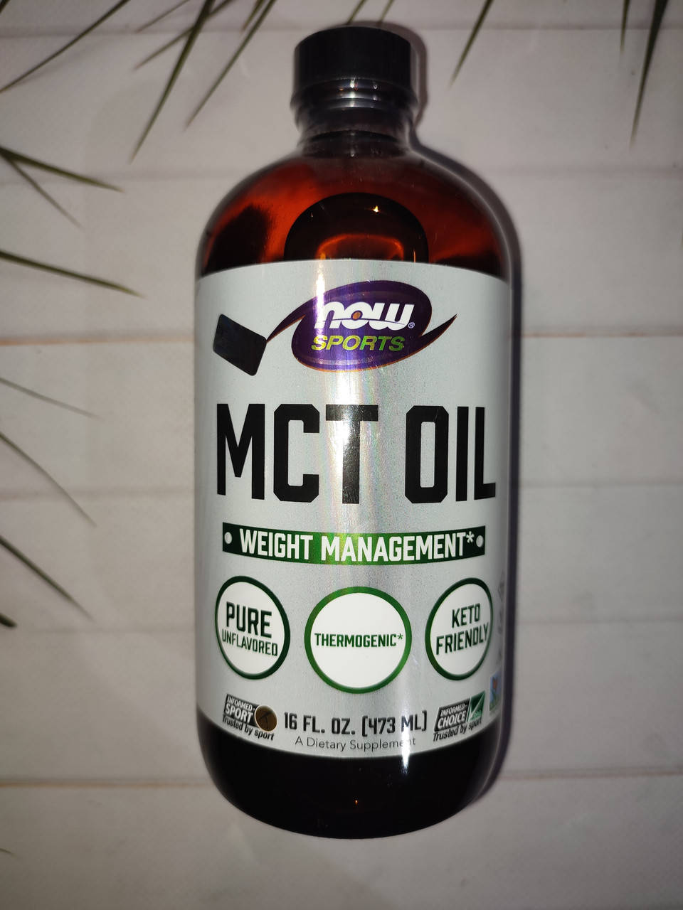 

Now Foods MCT Oil 473 ml, органическое МСТ масло