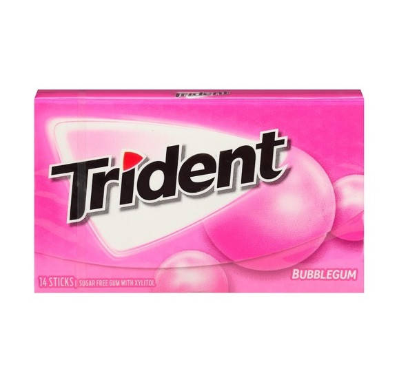 

Жвачки Trident Bubble Gum 14 sticks