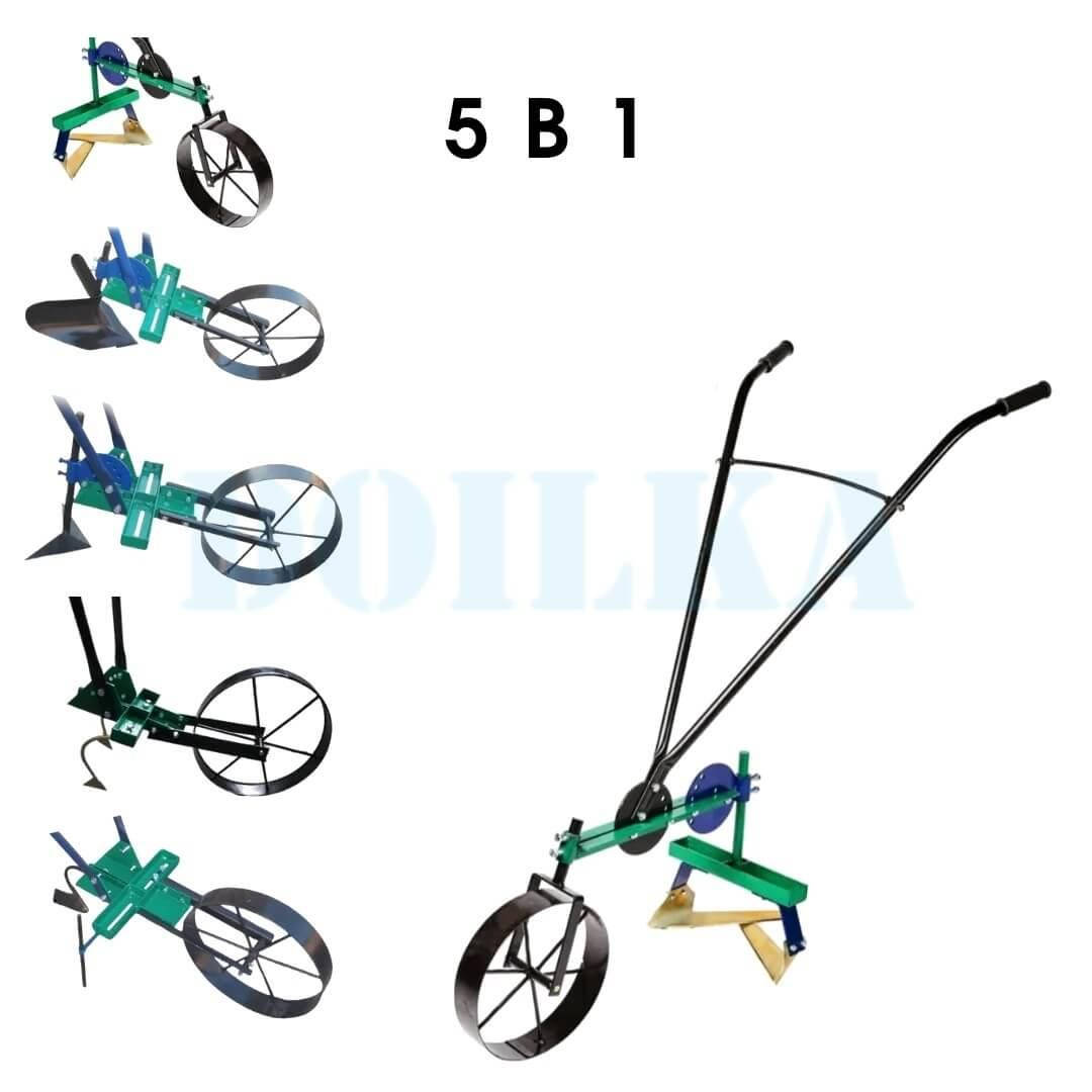 

Земледел Винница 5 в 1 (культиватор, борозды, бритва, междурядник, окучиватель) землероб