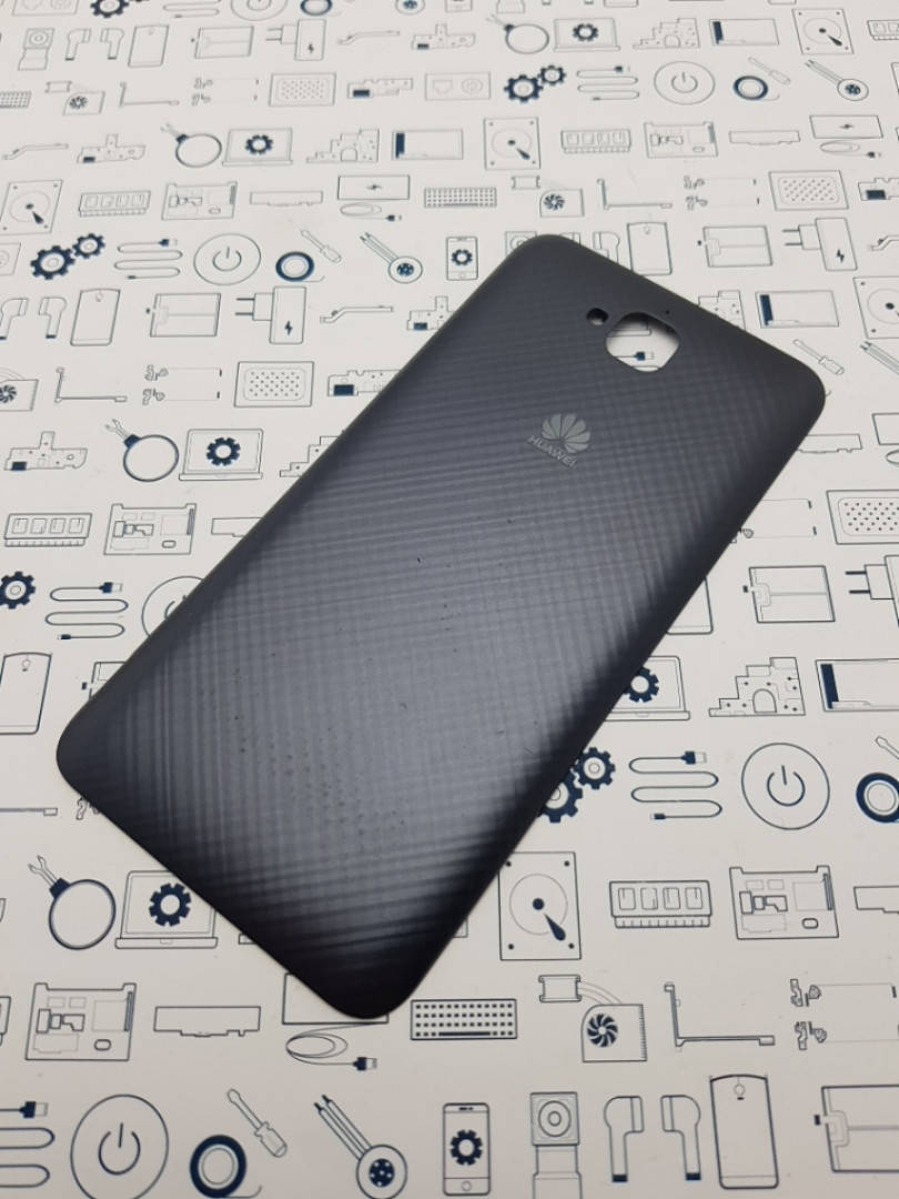 

Задняя крышка Huawei Y6 Pro (TITAN-U02) черная Сервисный оригинал с разборки, Черный