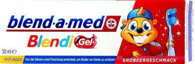 

Детская зубная паста Blend-a-Med Blendi со вкусом клубники (от 0 до 6 лет.), 50 мл.