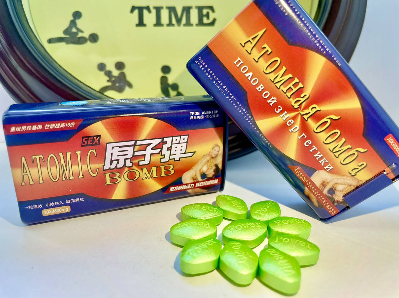 

Атомная бомба таблетки для потенции Atomic bomb (10 шт)