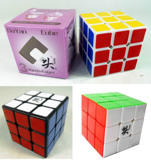 

Dayan Zhanchi 5 оригинал. Черный, белый, mixed, 3х3х3 5,7 см.