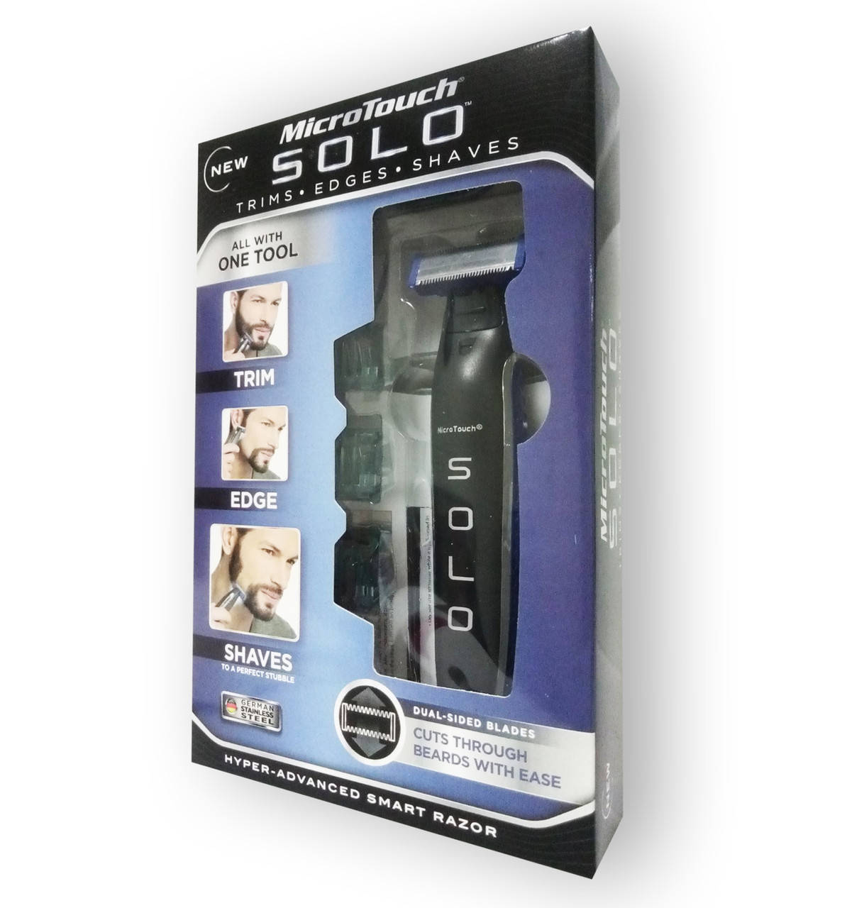 

Триммер для мужчин для бритья и стрижки волос MICRO TOUCH SOLO
