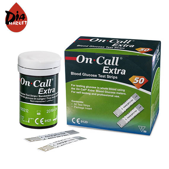 

Тест-полоски Он-Колл Экстра (On-Call Extra) - 1 упаковка по 50 шт.