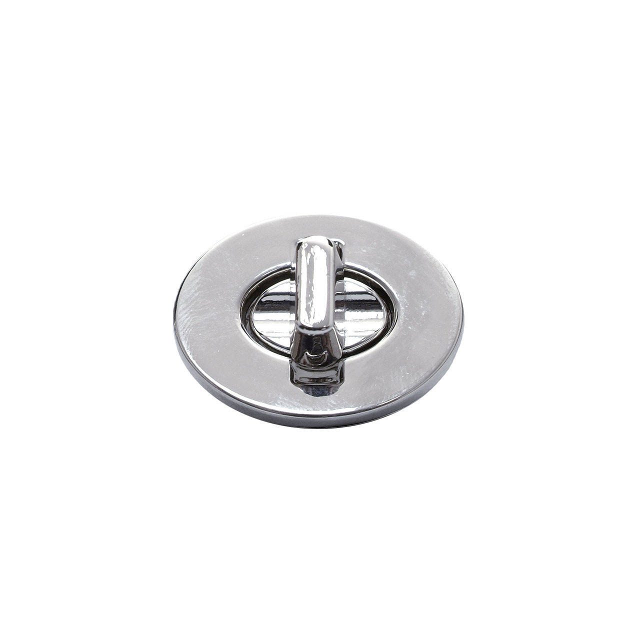 

Замок поворотний на гвинтах 3,5х2,6 см Овал Срібло