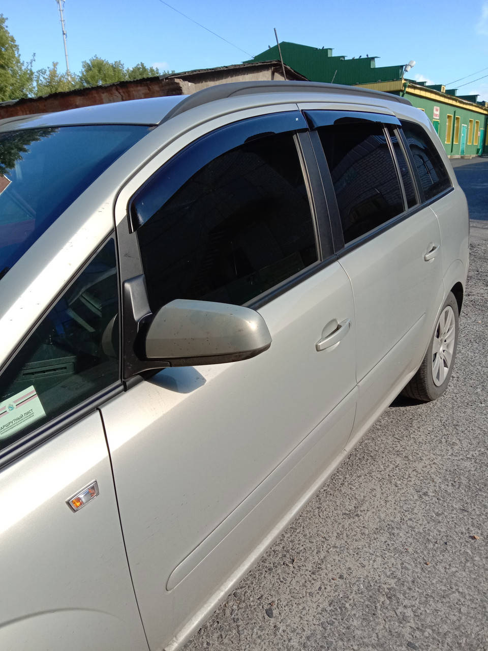 

Дефлекторы окон ветровики на OPEL Опель Zafira B 2006