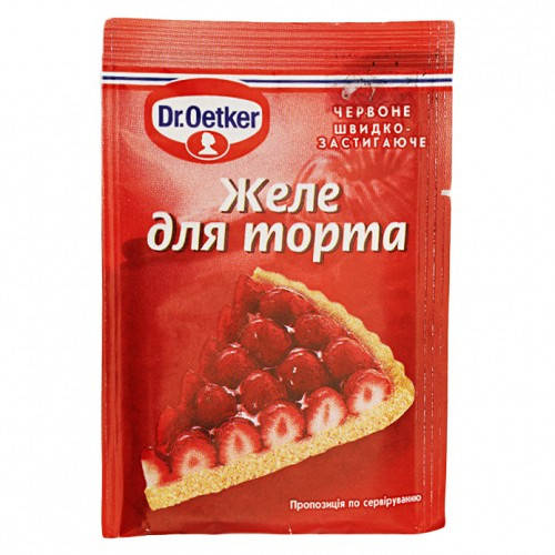 

Желе для торта красное Dr.Oetker