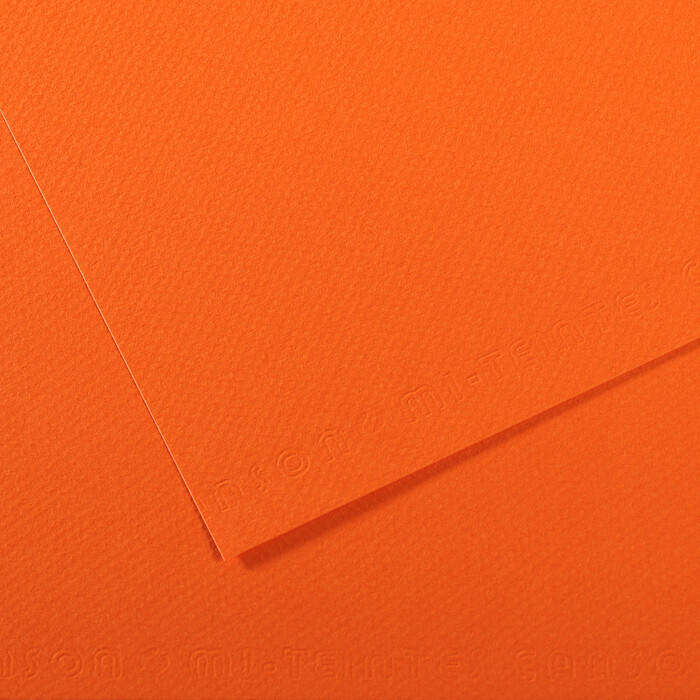 

Папір для пастелі MI-TEINTES® A4 160G ORANGE 453, Оранжевый