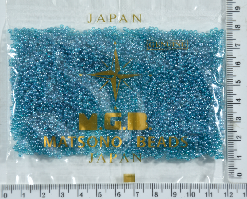 

Бисер №11/0 "MATSUNO"-Япония(50гр) №521 прозр т мор волна уп=1шт