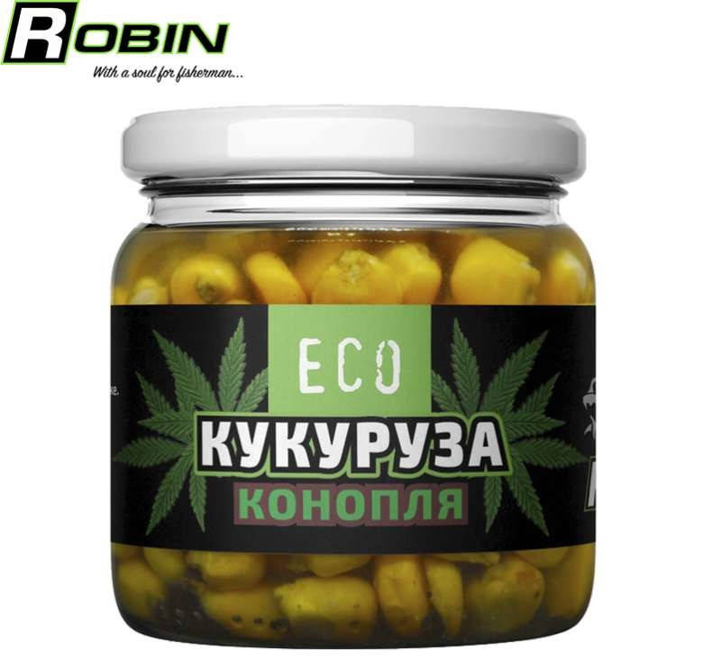 

Кукуруза консерв. ECO ROBIN 200гр. конопля