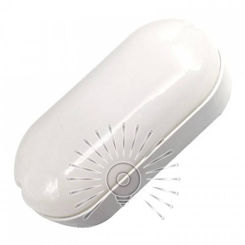 

Светильник LED 15W овал белый 180-265V 1200LM 6500K "Меридиан" IP65 / Lemanso LM32004