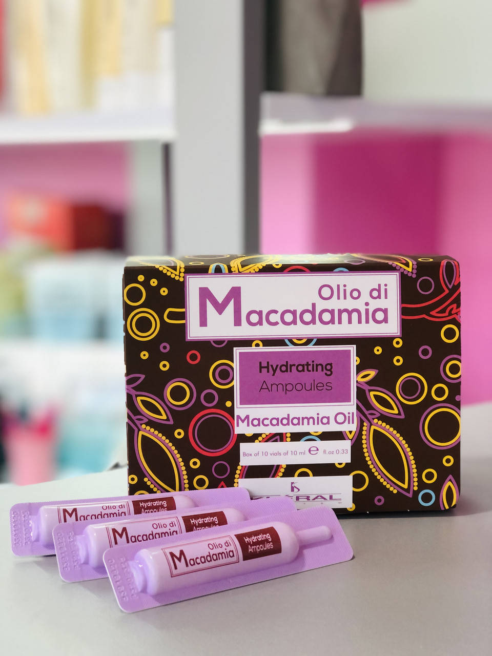 

Незмивні ампули Kleral System Olio di Macadamia Hydrating Ampoules