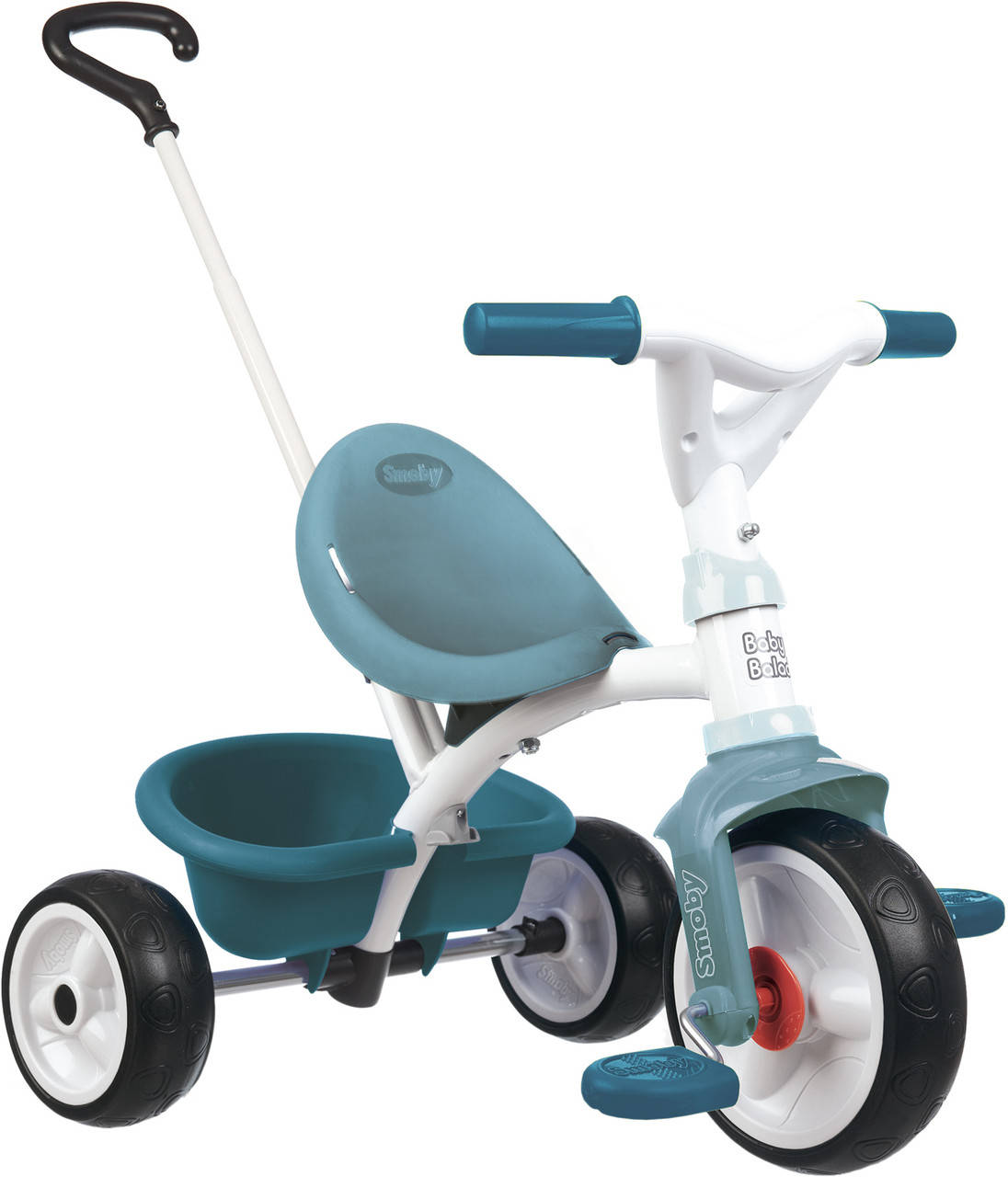 

Детский велосипед 2 в 1 Smoby Toys Би Муви металлический Голубой 68х52х52 см (740331)