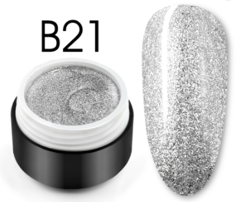 

Гель Shiny Platinum Gel 5 мл, номер B21