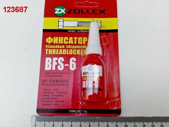 

Фиксатор резьбы Zollex (BFS-6) красный 10 г.