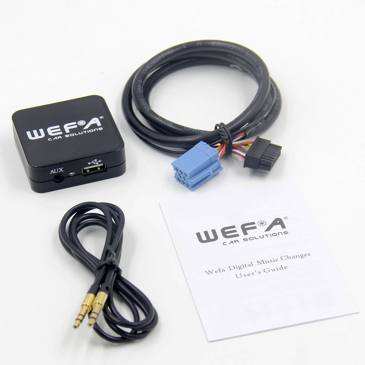 

Автомобильный mp3 адаптер WEFA WF-605 MP3/USB/AUX для VOLKSWAGEN 8p