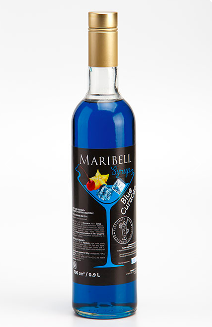 

Сироп Блю Кюросао ТМ Maribell 0,7 л