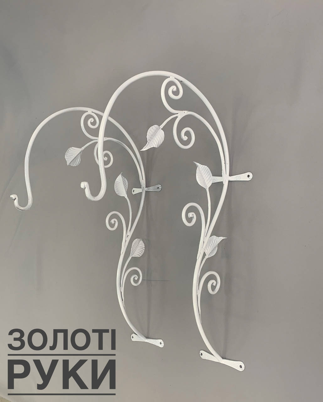 

Держатель для горшков (кронштейн) кованый настенный большой