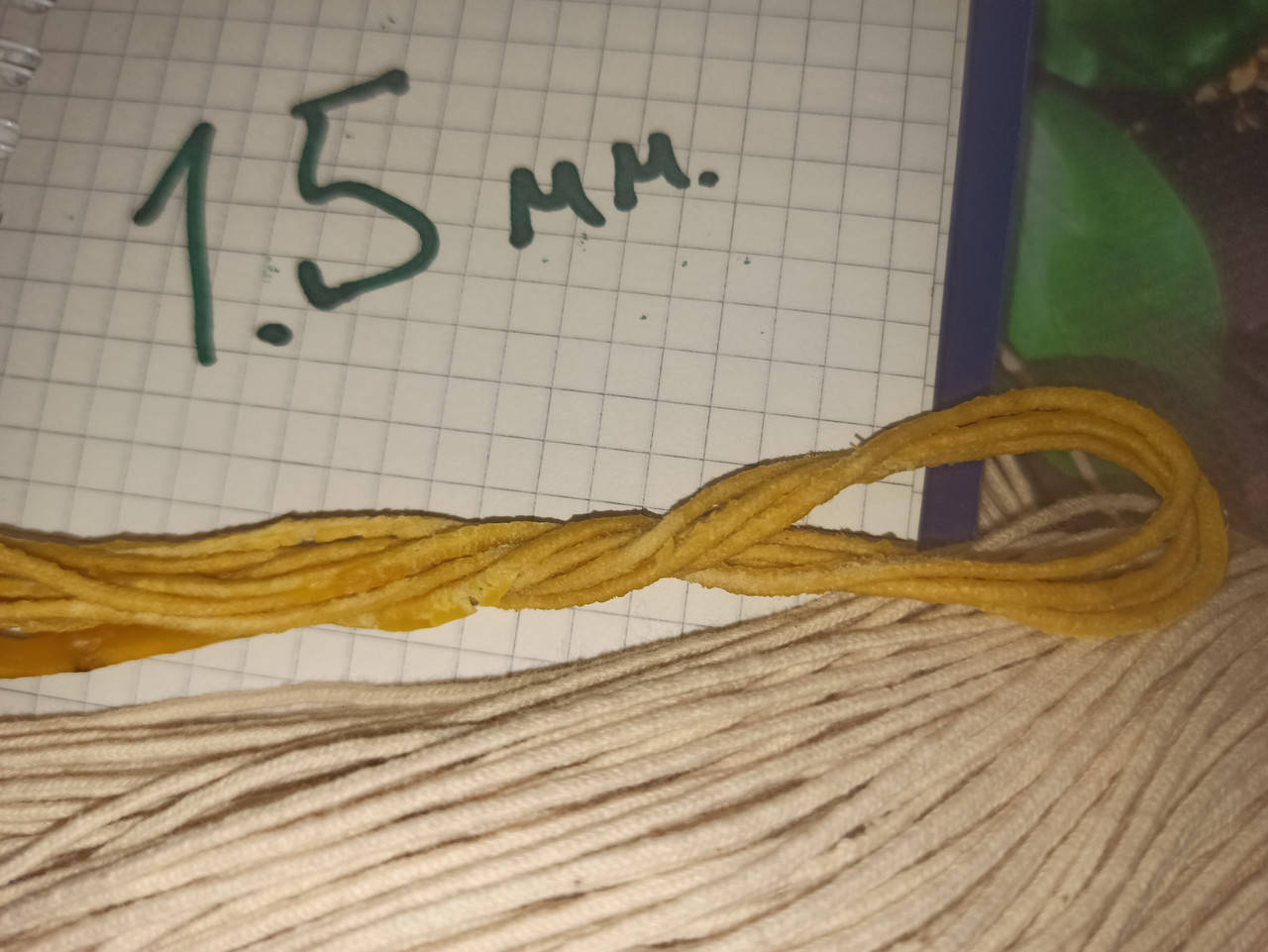 

Фитиль 1,5 мм 100 м для свечей