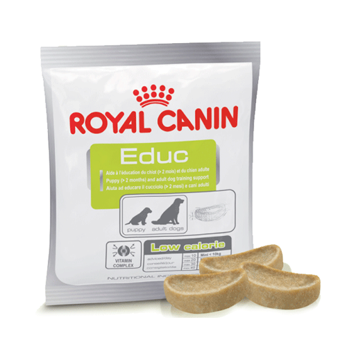 

Royal Canin Educ 50г - поощрение при обучении и дрессировке щенков и взрослых собак
