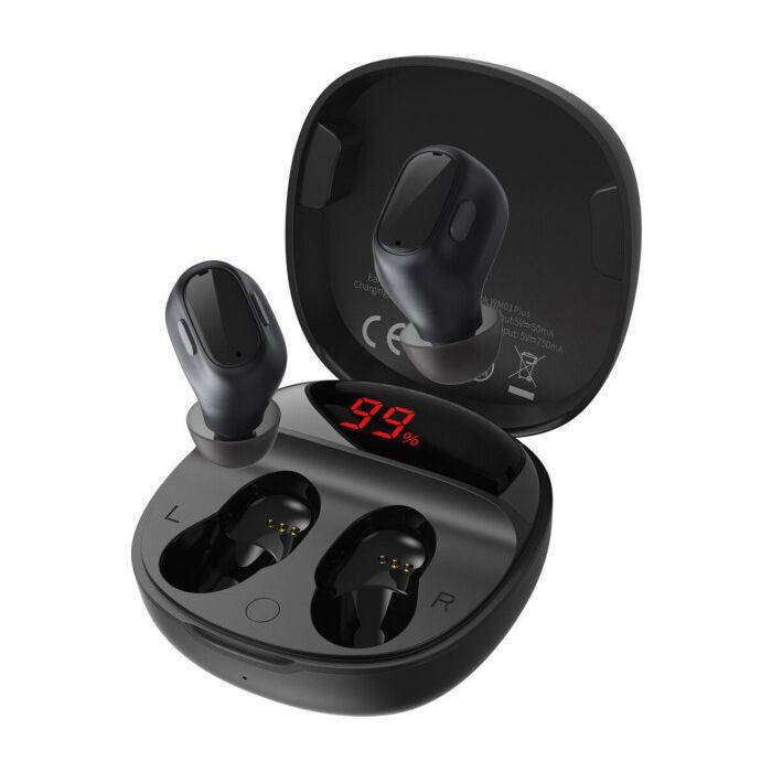 

Bluetooth Наушники Baseus Encok WM01 Plus TWS Black, Черный