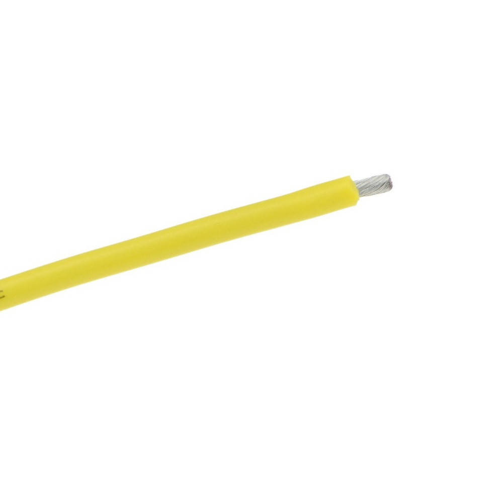 

Провод силиконовый 14 AWG - 2,0 кв.мм (400х0,08) 1 м Желтый