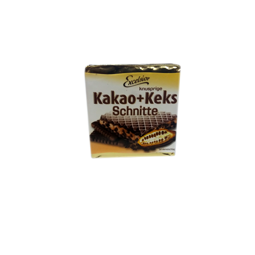 

Excelsior Kakao+keks Schnitte 21 g