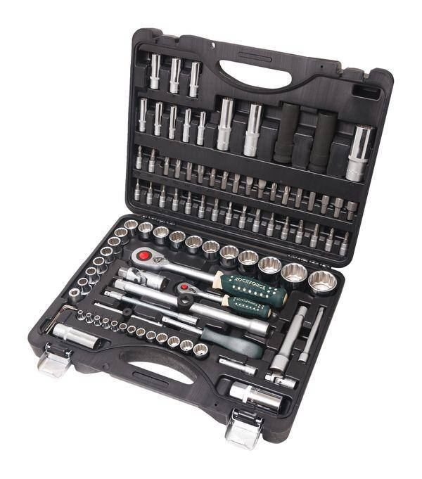 

Набор инструмента 94 предмета 1/2",1/4"12гр(4-32мм) ROCKFORCE RF-4941-9