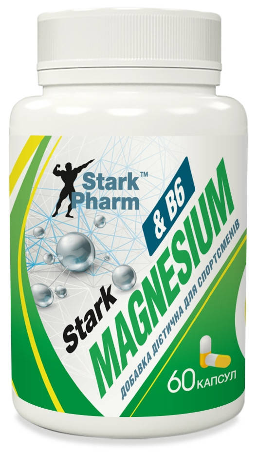 

Магний Stark Pharm - Magnesium & B6 (60 капсул)
