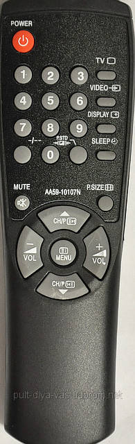 

Пульт для телевизора SAMSUNG Модель AA59 -10107N